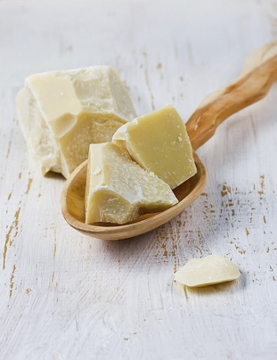 Cocoa butter causes pimples and acne.