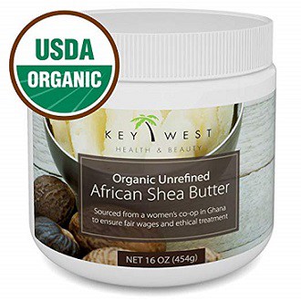 Shea butter for acne and clear skin.