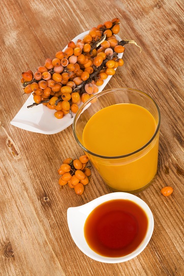 Sea buckthorn oil clears acne and pimples.
