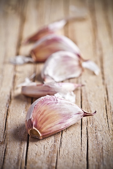 Topical garlic for acne and skincare.