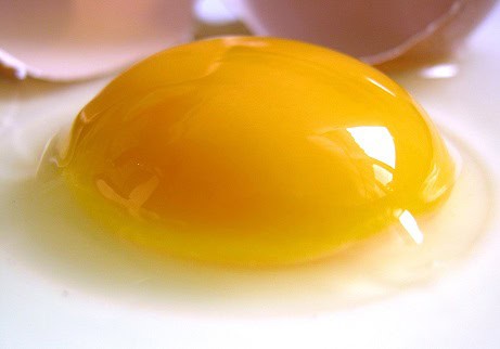 raw egg lutein yolk acne